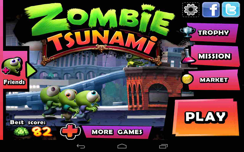 Tải game Hack Zombie Tsunami Mod APK v4.5.2