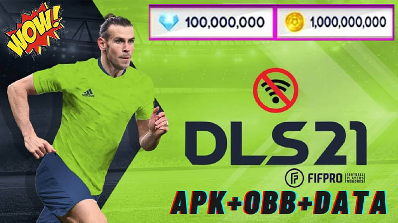 Tải Hack Dream League Soccer 2021 MOD APK vô hạn tiền. Hack DLS 2022