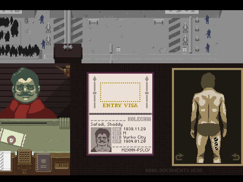 Playing Papers, Please