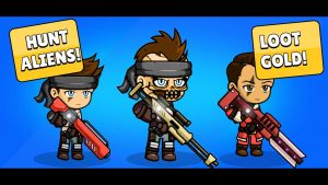 Alien Hunter 2D MOD APK