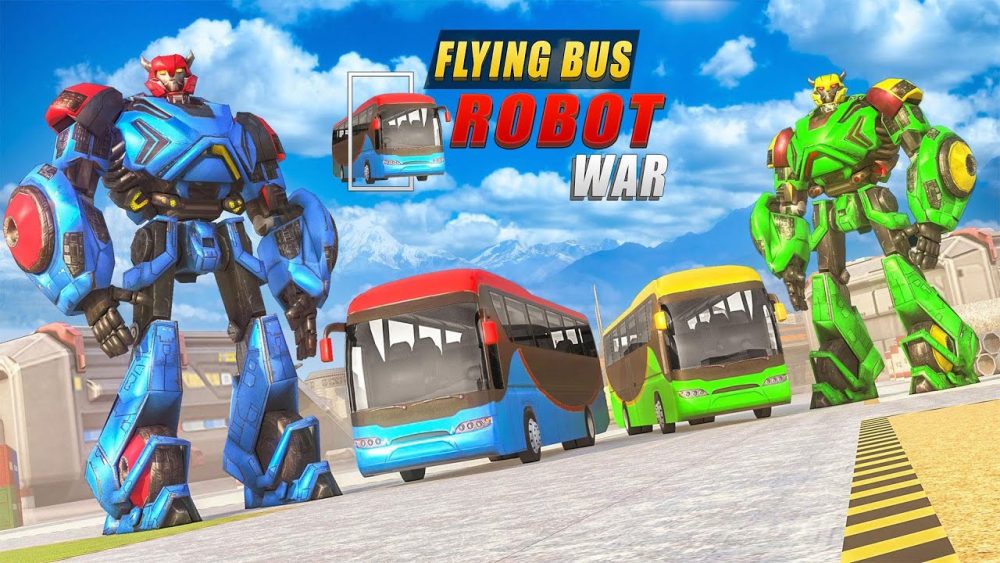 Tải Game Flying Bus Robot MOD APK Mới Nhất 2024