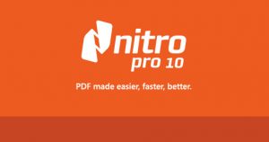 Tải Nitro Pro 10 Full 32/64 bit. Link Google Drive update 2022